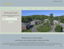 Tablet Screenshot of lonvale.com